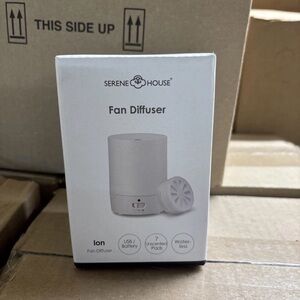 Serene House Ion Fan Diffuser - White